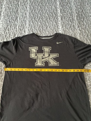 NIKE Women’s L UK University Of Kentucky Silver Logo Short Sleeve T-shirt - Picture 5 of 6