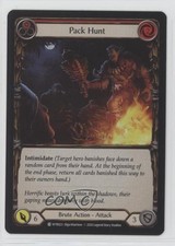 2020 Flesh and Blood - Welcome to Rathe Pack Hunt (Red) #WTR023