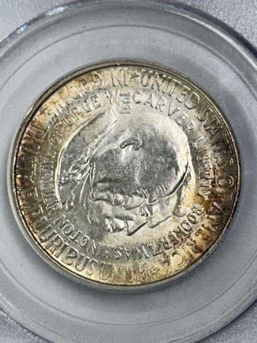 1951 S Washington-Carver Silver Half Dollar PCGS MS66 Toned Only 10,004 Minted - Picture 4 of 8