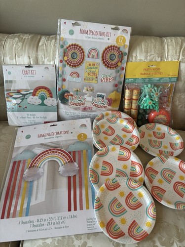Positive Vibes Sunshine & Rainbows Party In A Box SET