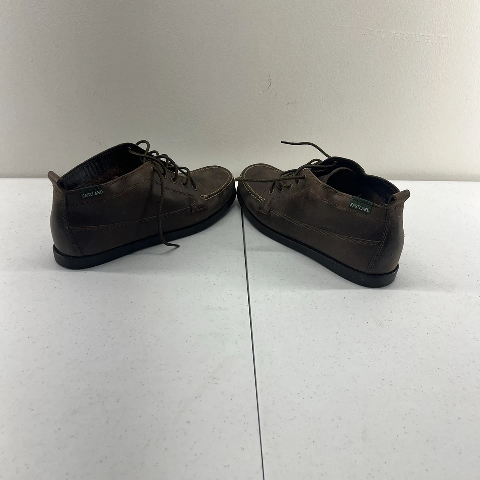 Eastland Seneca Botas Chukka de Cuero Marrón Zapatos al Tobillo #3390 Para Mujer’s 10 Foto 4 de 4