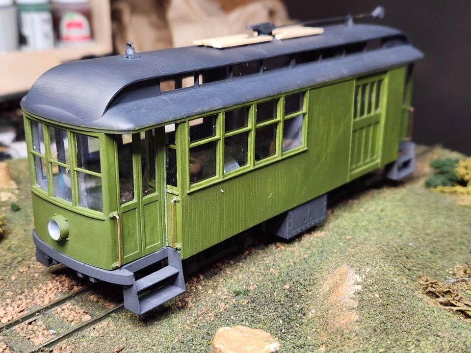 On30 SF&C #10 Streetcar Kit 3D Printed For Athearn HO SW7 Mechanism  - Image 3 of 4