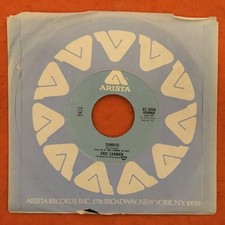 Eric Carmen- Sunrise- My Girl- Arista Records 7” 1975