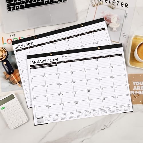 2025-2026 Desk Calendar - Large Desk Calendar 2025-2026, JUL 2025 - DEC 2026, - Picture 3 of 8