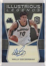 2018-19 Panini Spectra Illustrious Legends Signatures /75 Wally Szczerbiak Auto