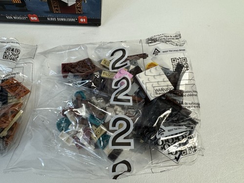 Lego Harry Potter BrickHeadz Ron Weasley & Dumbledore 41621 sacs scellés boîte ouverte - Photo 3/5
