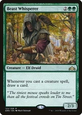 Beast Whisperer 1x FOIL GRN MTG Guilds of Ravnica Rare MINT green