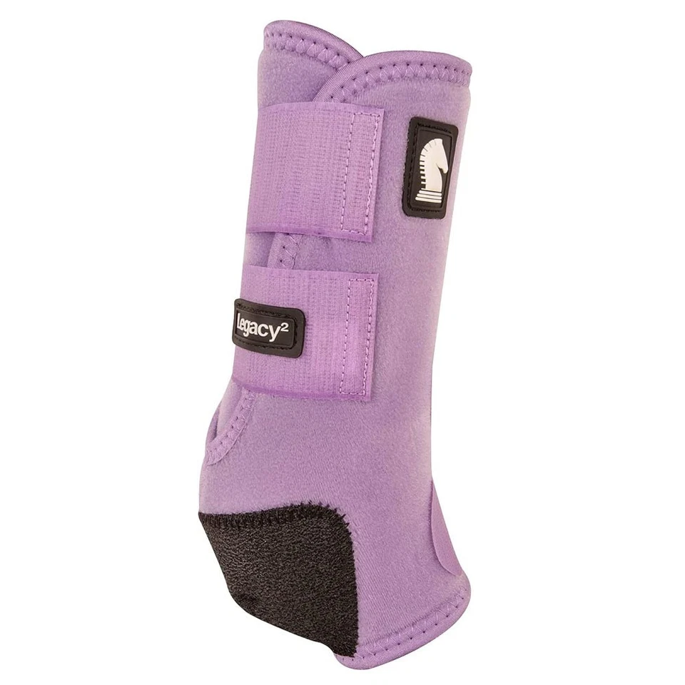 Botas CLASSIC EQUINE Legacy2 lavanda grandes soporte delantero (CLS102LVL) Foto 2 de 3