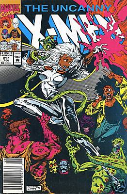 1992 AUG #291 MARVEL THE UNCANNY X-MEN COMIC BOOK | eBay
