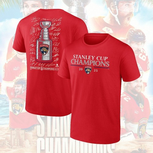 HOT - Florida Panthers 2025 Stan.ley Cup Champions Both Side All Design For Fans - Picture 5 of 7