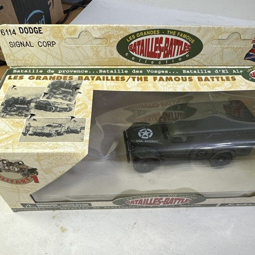French/English The Great Battles Collection Vehicles 6114 doge signal corp - Picture 4 of 7