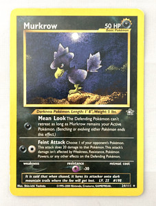 Murkrow Pokemon Card | eBay Murkrow Pokemon Card | eBay