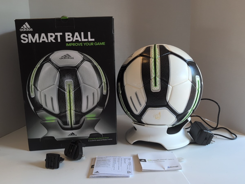 Adidas miCoach Smart Ball G83963 Training Ball w/ Integrated Sensor Sz 5 Soccer