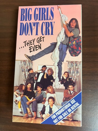 Big Girls Don't Cry They Get Even (VHS) BRAND NEW SCREENER - Picture 1 of 2