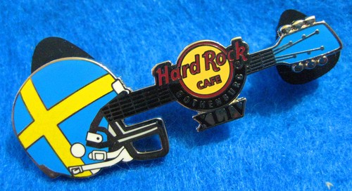 GUITARRA GOTHENBURG SAINTS V COLTS SUPER BOWL 44 FINAL 2010 Hard Rock Café PIN LE