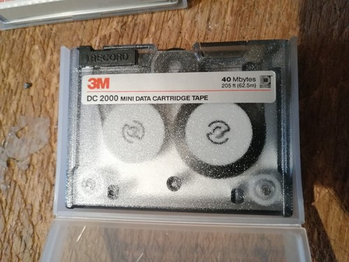 3 x 3M DC2120 Mini Data Cartridge Tape Magnetbänder | 120 MB - Bild 2 von 3