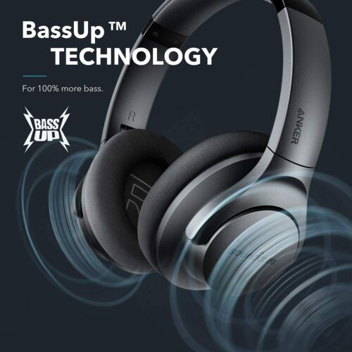 Soundcore by Anker Life Q20 Wireless Over Ear Headphones Active Noise Cancelling - Picture 7 of 27
