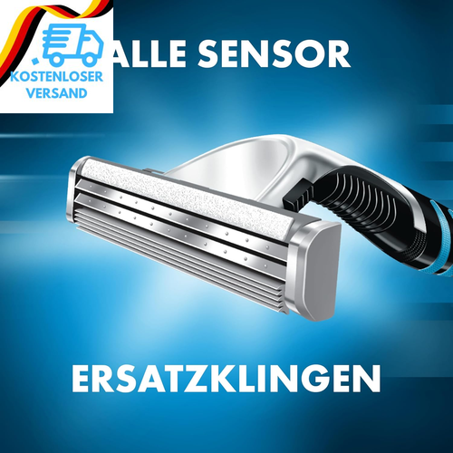 Gillette Sensor Excel Rasierklingen, 10 Ersatzklingen Für Nassrasierer Herren Mi - Bild 4 von 12