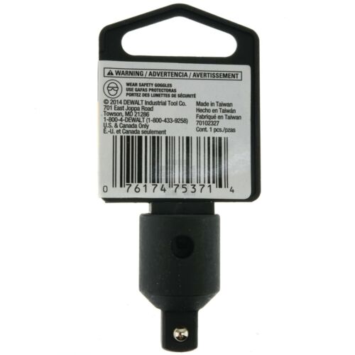 Adaptador de impacto reductor Dewalt DWMT75371OSP, 1/2" x 3/8", 75-371D - Imagen 2 de 12