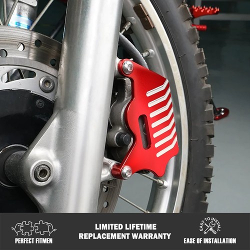 Anodized Front Brake Caliper Guard Cover Protector For Honda XR650L 1993-2023 US - Picture 4 of 11