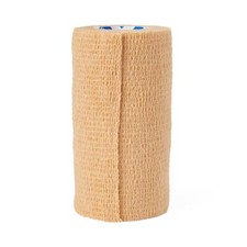 Nonsterile Self-Adherent Cohesive Wraps 4" x 5YD, Tan, Case