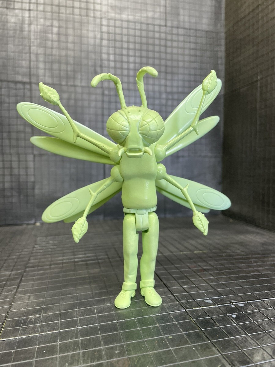Think Geek製「モノリス」アクション・フィギュア AQUA TEEN HUNGER FORCE Master Shake Mothmonsterman Glow In The