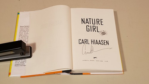 NATURE GIRL by CARL HIAASEN *SIGNED* - Picture 2 of 2