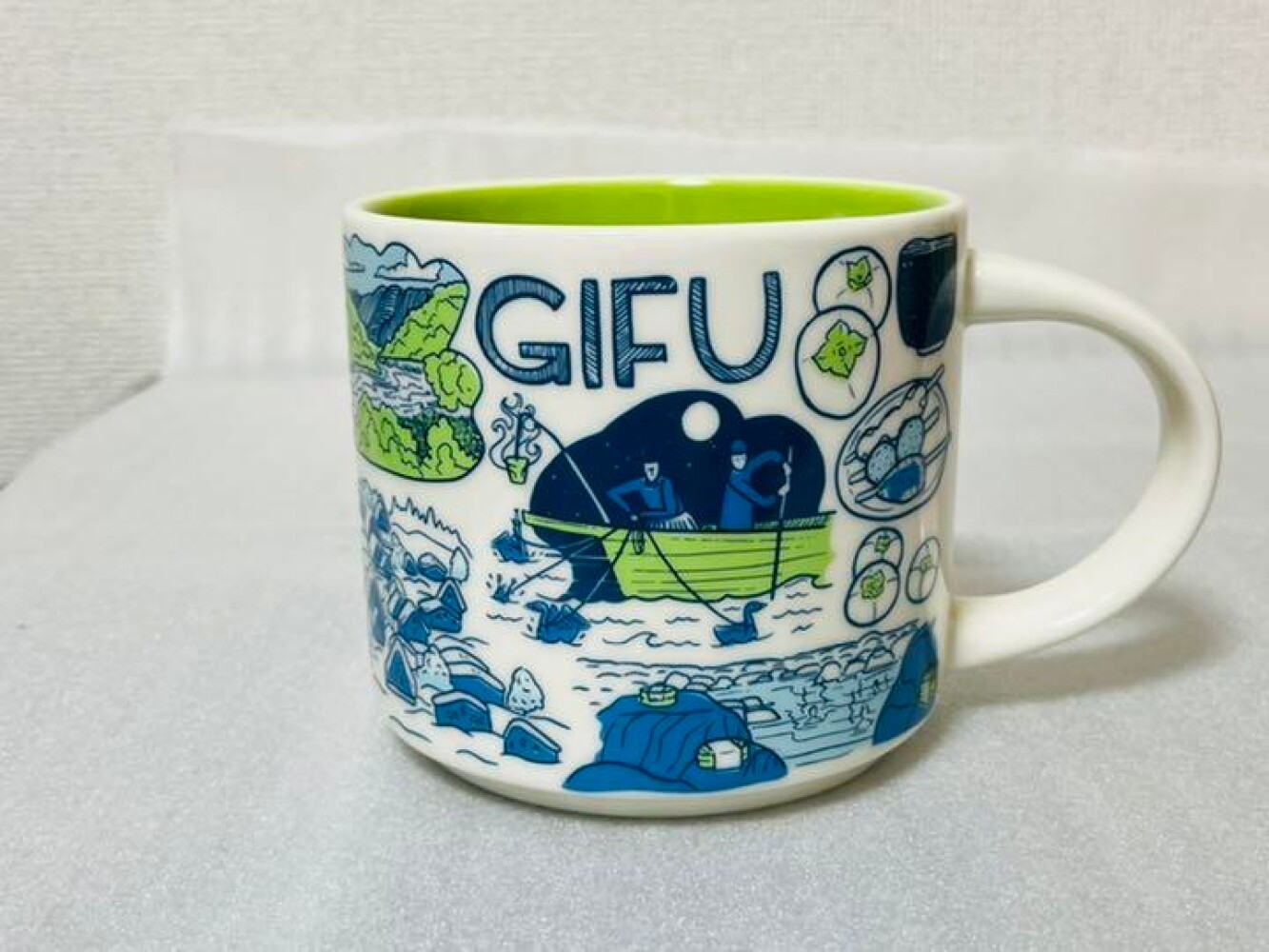 Starbucks Mug Cup Been There Series Gifu Prefecture Limited Unused Nice !! 414ml - Picture 9 of 12