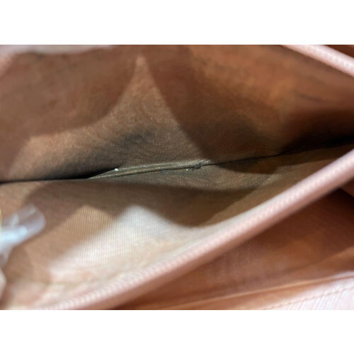 Salvatore Ferragamo lange Geldbörse Leder mit Doppelfaltung Rosa 2492 - Bild 10 von 12