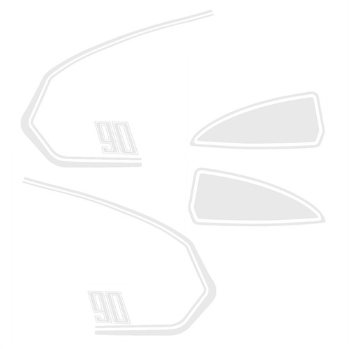 Tankseite Verkleidung Buckelbox Aufkleber Kit Für BMW R Nine T Pure 2014-2021 - Bild 3 von 13