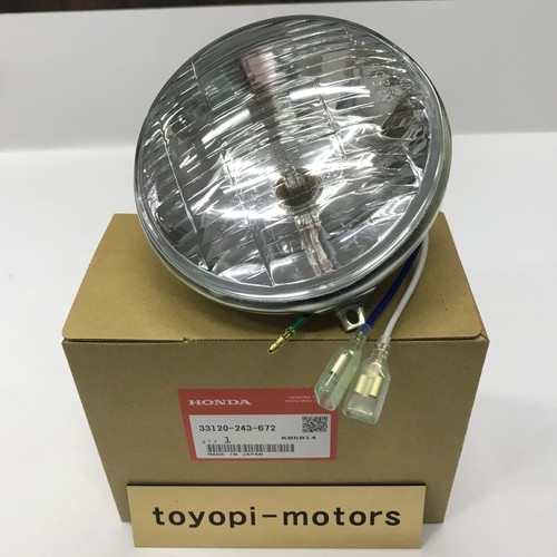 HONDA HEADLIGHT UNIT CA175 CB100 125 CL100 125 CT90 125 SL100 125 33120-243-672 - Picture 2 of 13