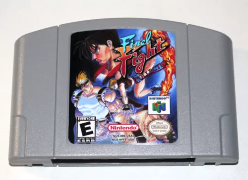 Final Fight Collection 1 2 Guy NES Mighty Final Fight For N64 NTSC-U/C US Canada