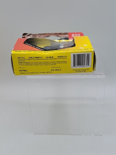 Ready To Use Flash 35mm Single Use Film Camera 800 Speed Exp 09 2007 Ferrania US - Picture 8 of 8