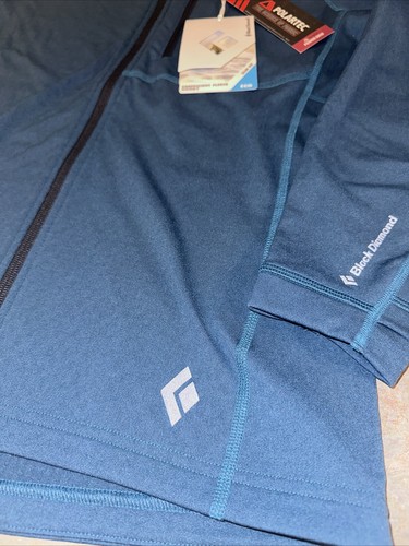 NWT Black Diamond CoEfficient Fleece Hoodie- Women Sz L Polartec Quick Dry $179 - Picture 2 of 17