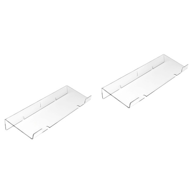 2 Pieces Premium-Ständer Klarem Acryl Office-Tastatur Büroablage 2 Pieces Premium-Ständer Klarem Acryl Office-Tastatur Büroablage