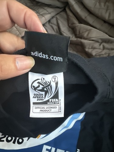 FIFA South Africa 2010 World Cup Soccer Black Graphic A Large T-Shirt Football - Picture 4 of 6