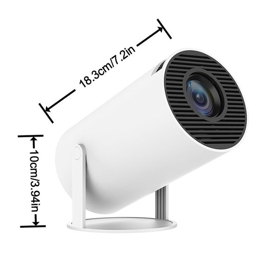 Mini Portable LED Projector For Android 11 5G Wifi Bluetooth Home-Theater HDMI - Picture 6 of 10