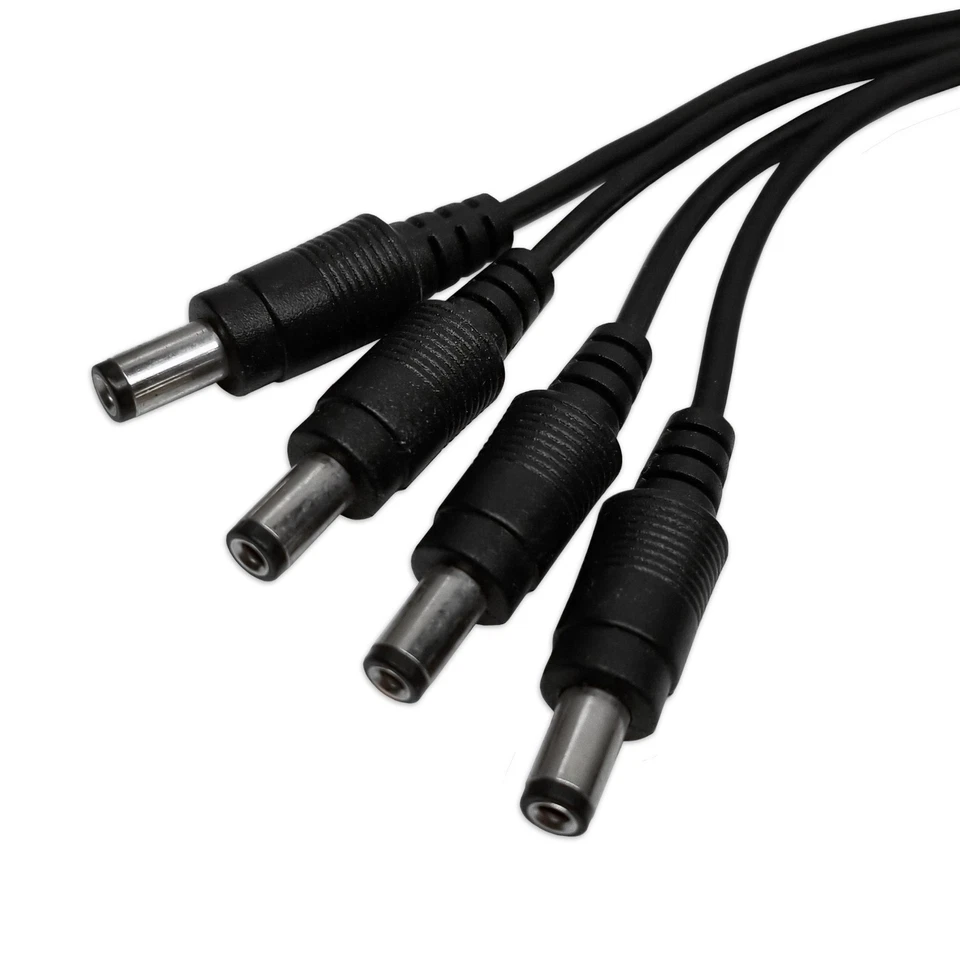10 Pack - 4 Way Channel DC Power Splitter Adapter Cable for CCTV Security Camera - Image 4 of 4