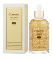 Coreana 24K Gold Ampoule 100ml Anti-Aging K-Beauty