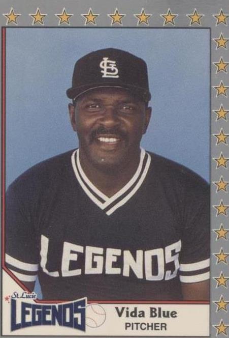 1990 Pacific Senior Professional Baseball Association - Vida Blue #215 - 1 of 1
