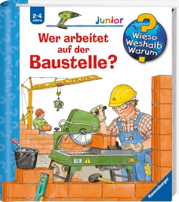 Ravensburger 32640 Wieso? Weshalb? Warum? Junior 55: Wer Arbeitet Auf