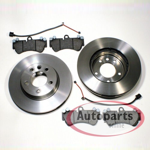 Bremsen Set Ø 350 mm + Ø 330 mm + Handbremse + Zubehör vorne hinten für Audi Q7 - Bild 2 von 11