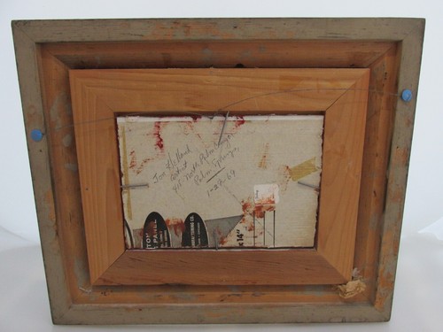 GALERÍA PINTURA AL ÓLEO ORIGINAL EMPASTO MARGARITAS JON HELLAND Floral Enmarcado en Madera - Imagen 4 de 11