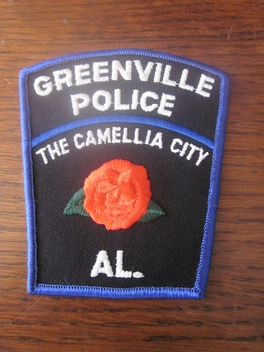 PARCHE POLICÍA GREENVILLE LA CIUDAD CAMELIA ALA AL ALABAMA POLICÍA - Imagen 1 de 2