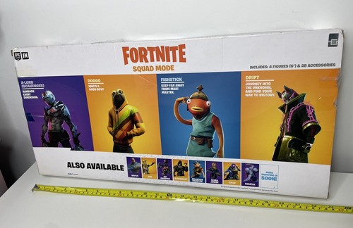 Juegos completos de figuras Fortnite Squad Mode Legendary Drift Fishstick Doggo X-Lord - Imagen 9 de 15