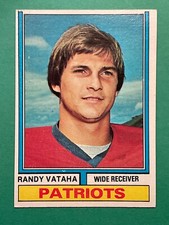 Randy Vataha 1974 Topps Football Card #325 - New England Patriots Wide Receiver