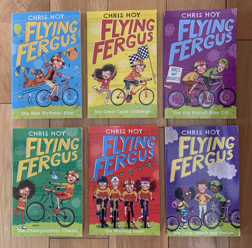FLYING FERGUS - 6 x Bücher von Chris Hoy - WA