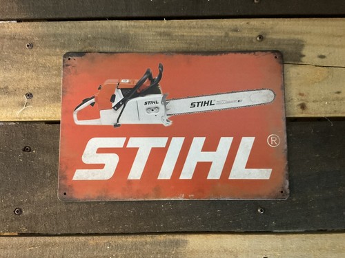 8"X12" Patina Vintage Style Stihl Chainsaws Advertising Sign...FREE SHIPPING! - Picture 5 of 9
