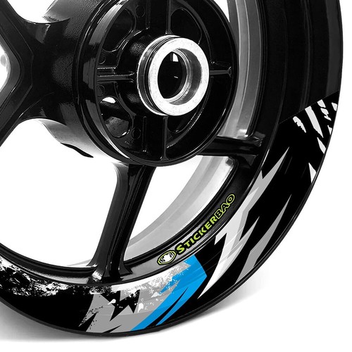 For Honda CBR650R 19-24 23 22 21 20 Wheel Inner Rim Stickers 17 inch S03B Green - Picture 6 of 7