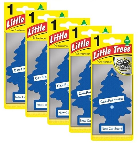 5x Refrescante de aire colgante Magic Little Tree fragancia de coche nuevo - Imagen 4 de 4